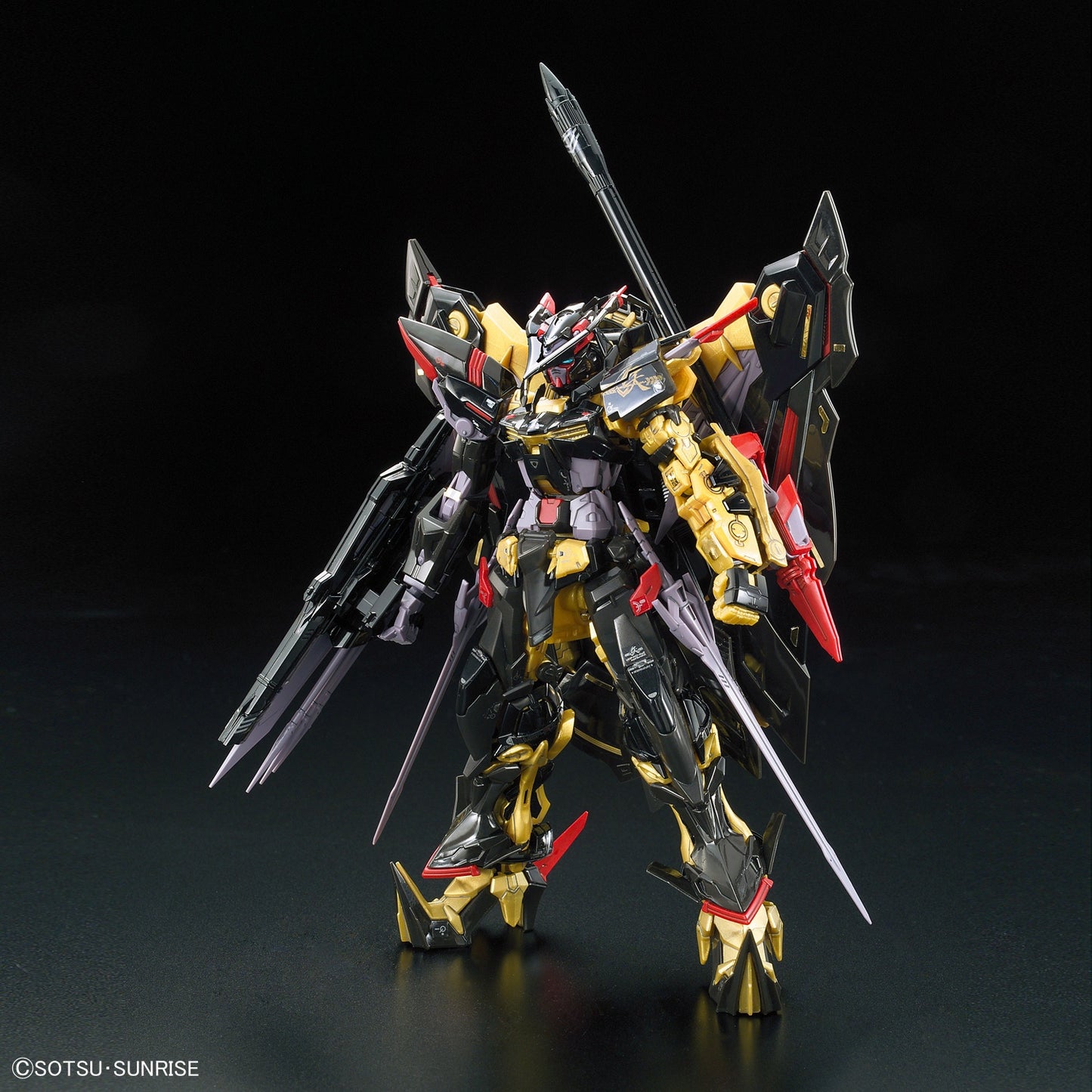 Gundam Seed Astray Gold Frame Amatsu Mina Real Grade 1:144 Scale Model Kit