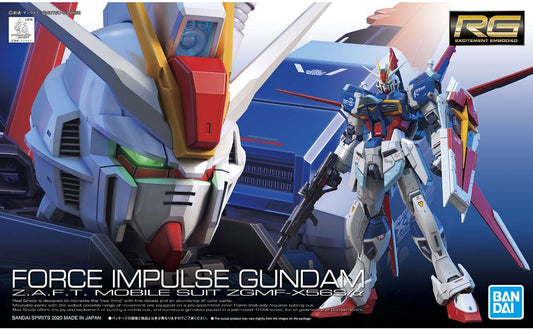 Mobile Suit Gundam Seed Destiny Force Impulse Gundam Real Grade 1:144 Scale Model Kit