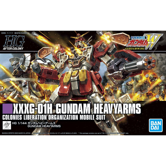 Mobile Suit Gundam Wing Gundam Heavyarms High Grade 1:144 Scale Model Kit