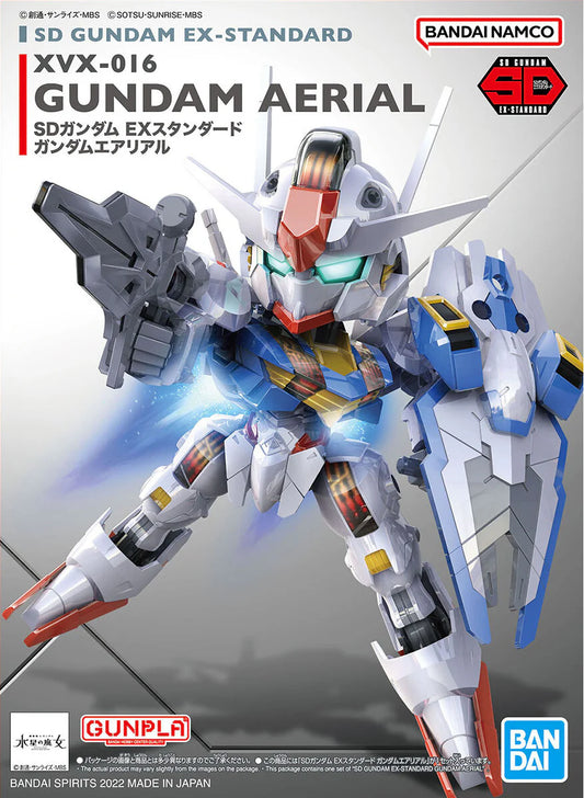 Mobile Suit Gundam: The Witch from Mercury Gundam Aerial SD EX-Standard Model Kit