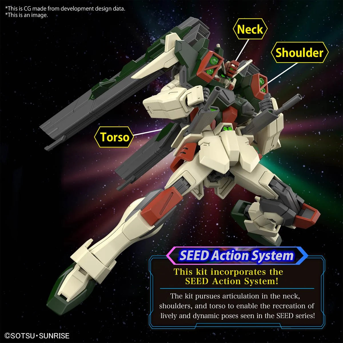 Mobile Suit Gundam Seed Freedom Lightning Buster Gundam High Grade 1:144 Scale Model Kit