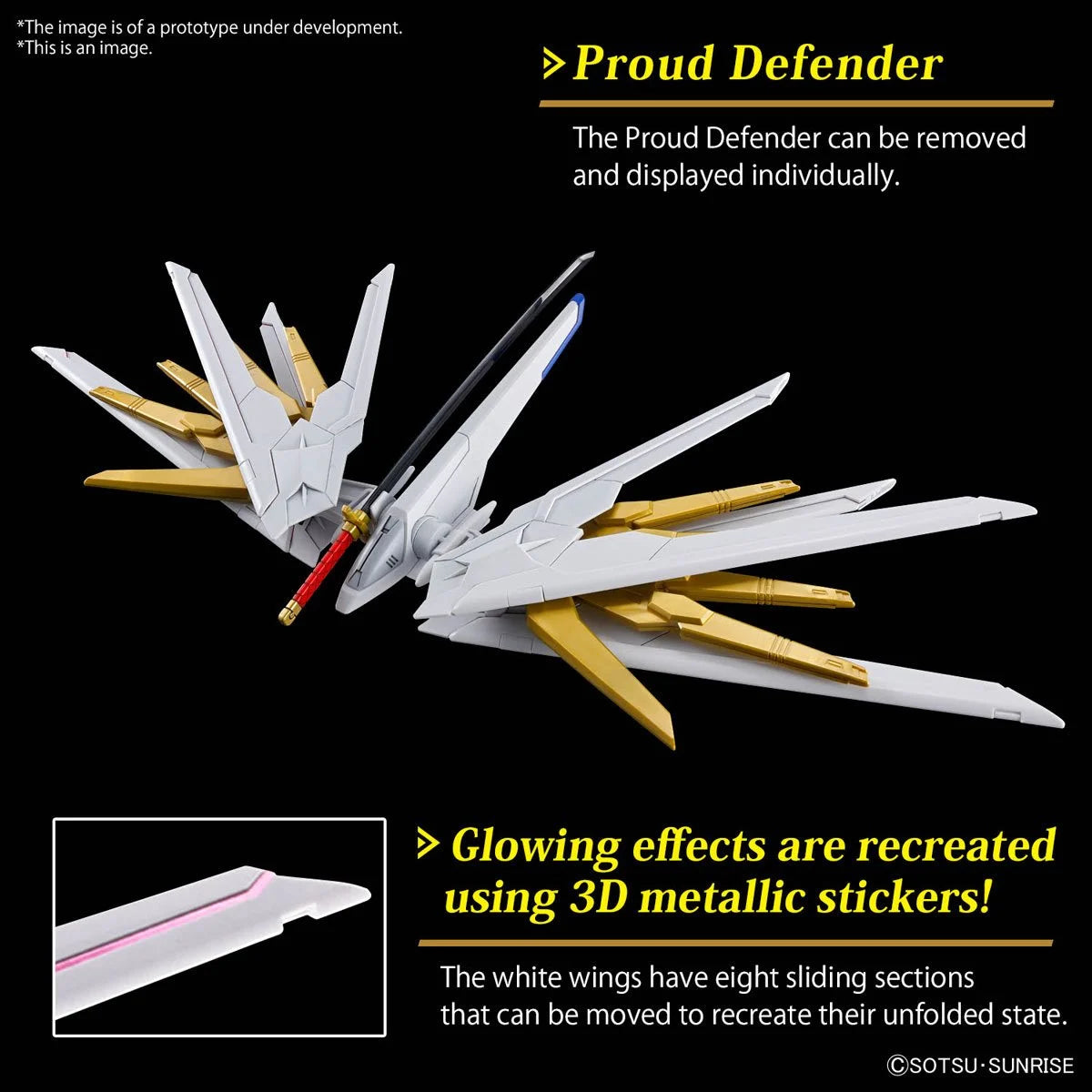 Mobile Suit Gundam Seed Freedom Mighty Strike Freedom Gundam High Grade 1:144 Scale Model Kit