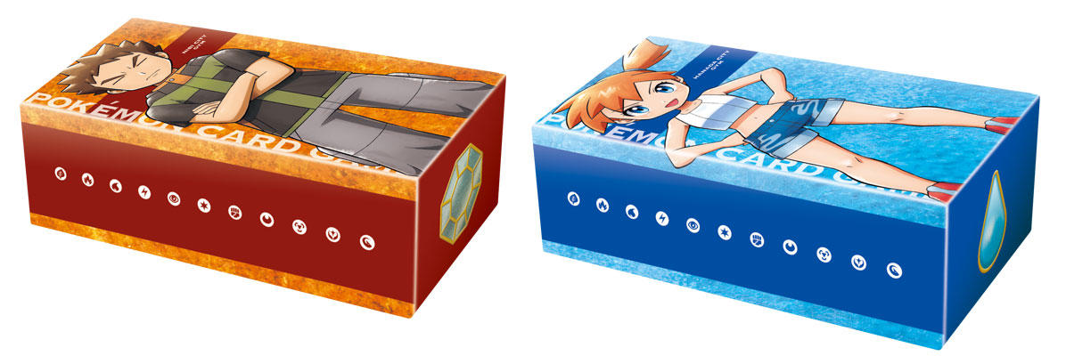 Pokemon TCG: Brock & Misty Trainer Battle Deck Boxes (JPN)