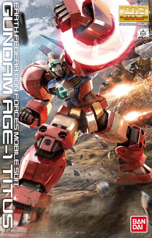Mobile Suit Gundam AGE Gundam AGE-1 Titus Master Grade 1:100 Scale Model Kit