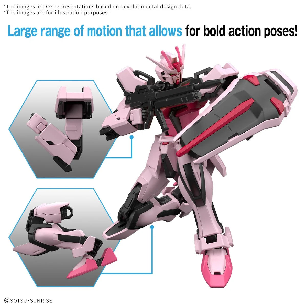 Mobile Suit Gundam Seed Strike Rouge Entry Grade 1:144 Scale Model Kit