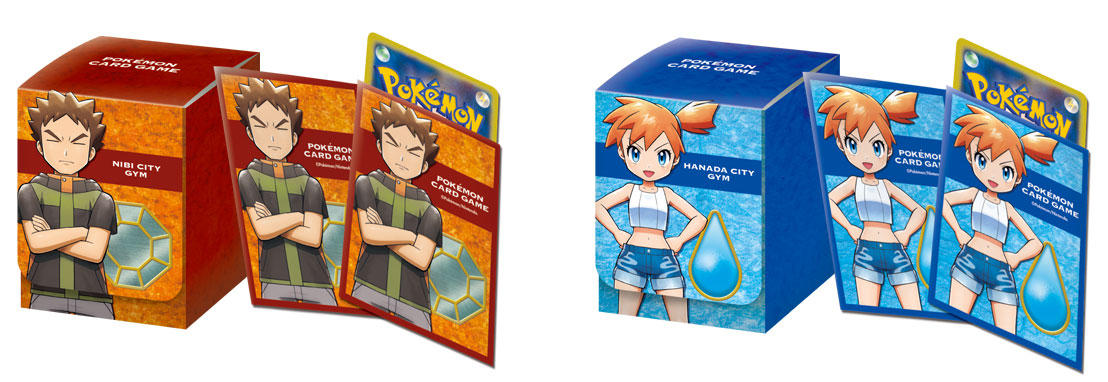 Pokemon TCG: Brock & Misty Trainer Battle Deck Boxes (JPN)