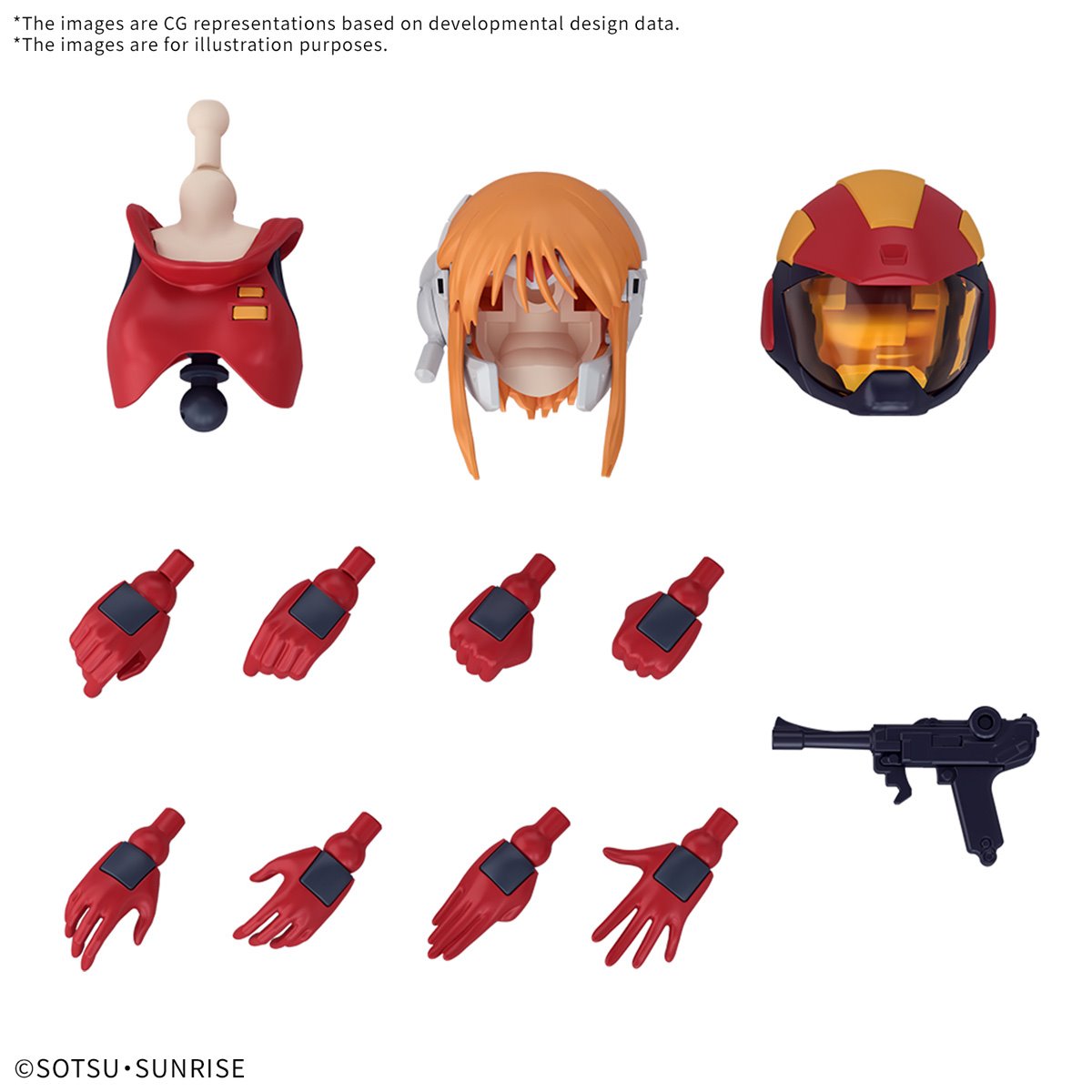 Mobile Suit Gundam ZZ Ple Two Figure-Rise Standard Model Kit