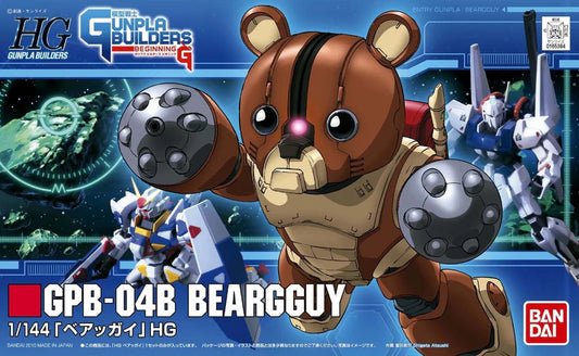 Gunpla Builders Beginning G GPB-04B Beargguy High Grade 1:144 Scale Model Kit