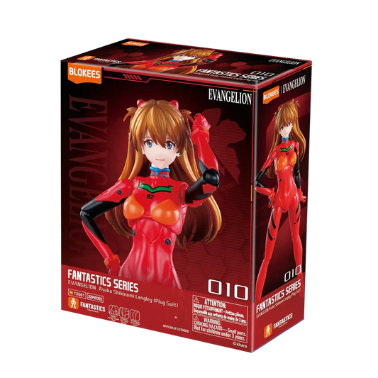 Neon Genesis Evangelion Fantastics Series Asuka Shikinami Langley Plug Suit Model Kit