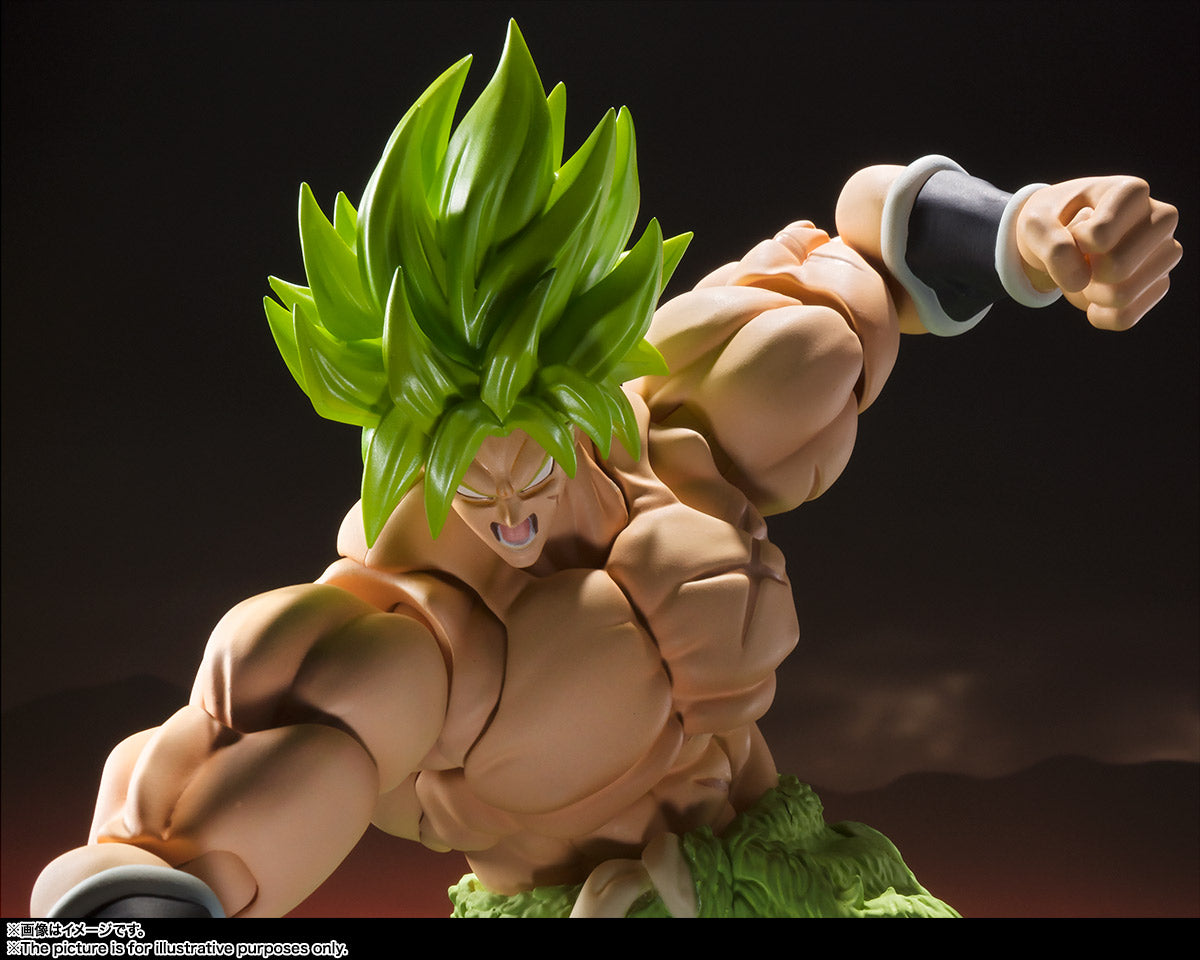 Dragon Ball Super: Broly Super Saiyan Broly Full Power S.H.Figuarts Action Figure - Reissue