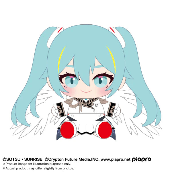 Gundam x Hatsune Miku - Hatsune Miku x Wing Gundam Zero EW Nui Plush