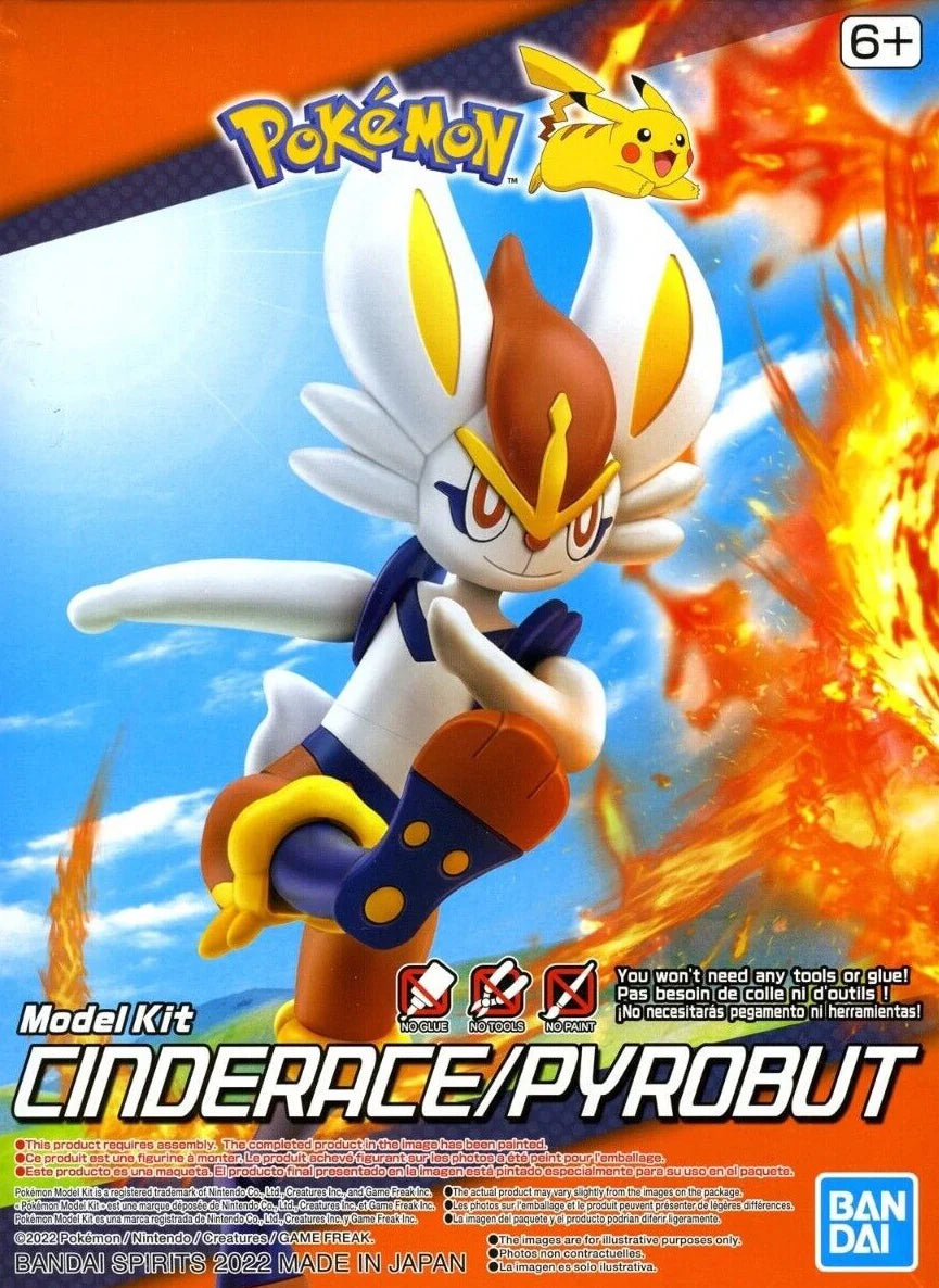 Pokemon Cinderace Model Kit