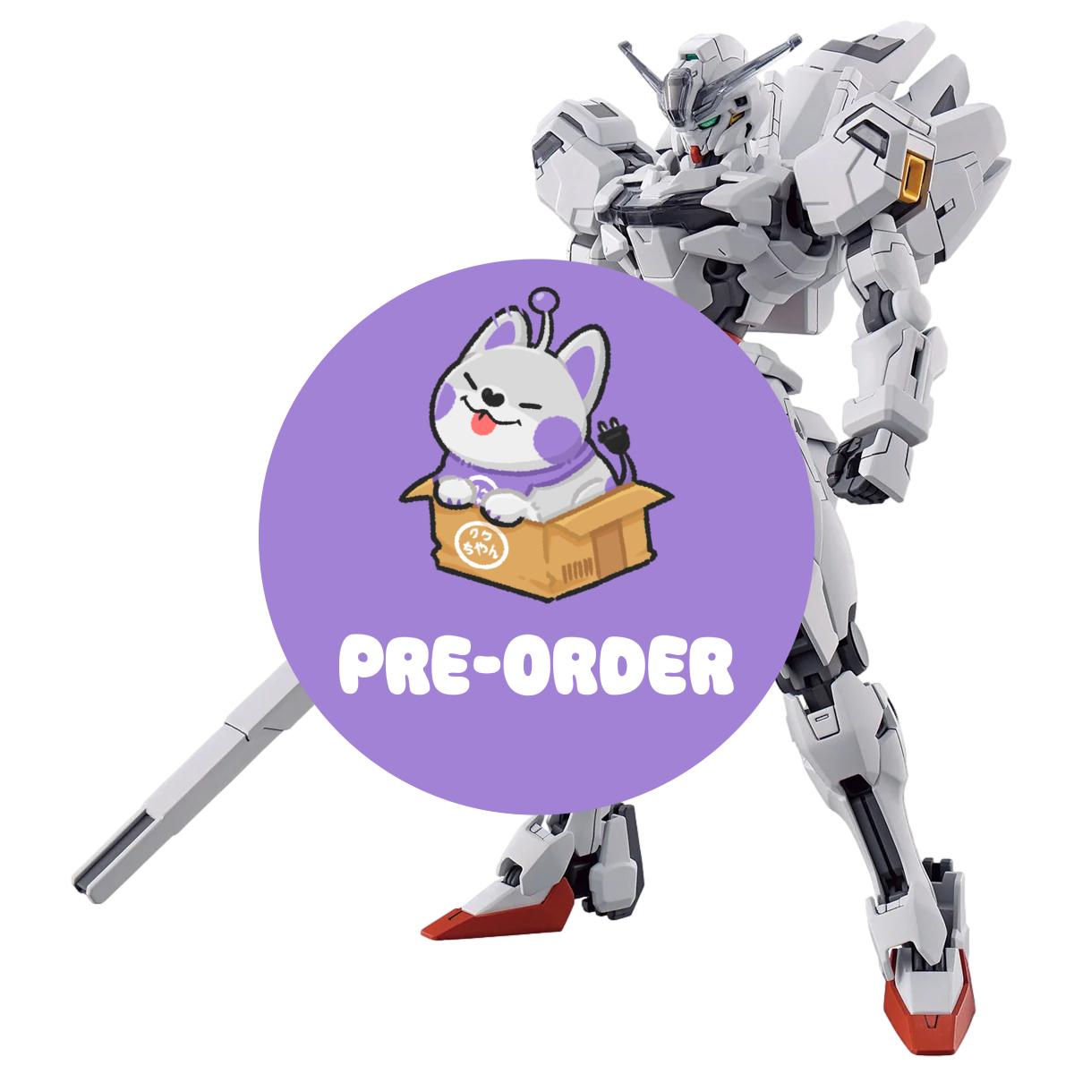 [PRE-ORDER] Mobile Suit Gundam: The Witch From Mercury Gundam Calibarn High Grade 1:144 Scale Model Kit