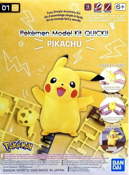Pokemon Pikachu Quick Model Kit
