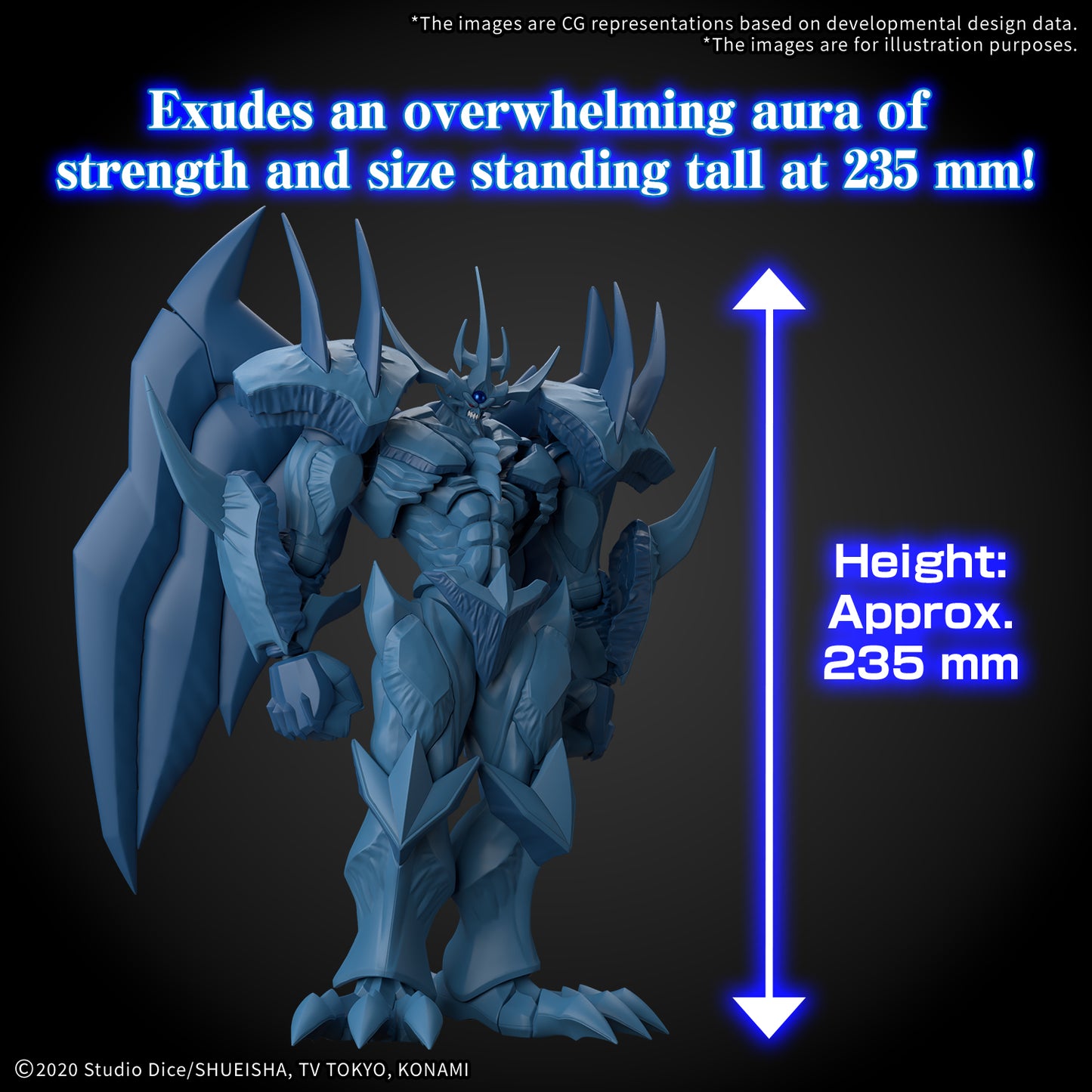 Yu-Gi-Oh Egyptian God Obelisk The Tormentor Figure-Rise Standard Amplified Model Kit