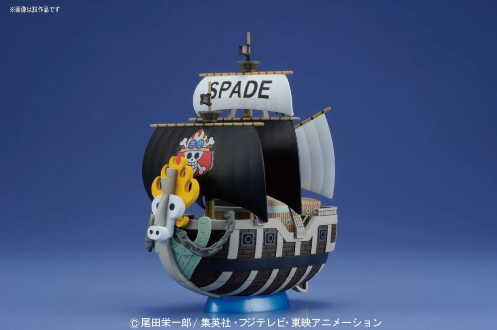 One Piece Spade Pirates Ship Model Kit