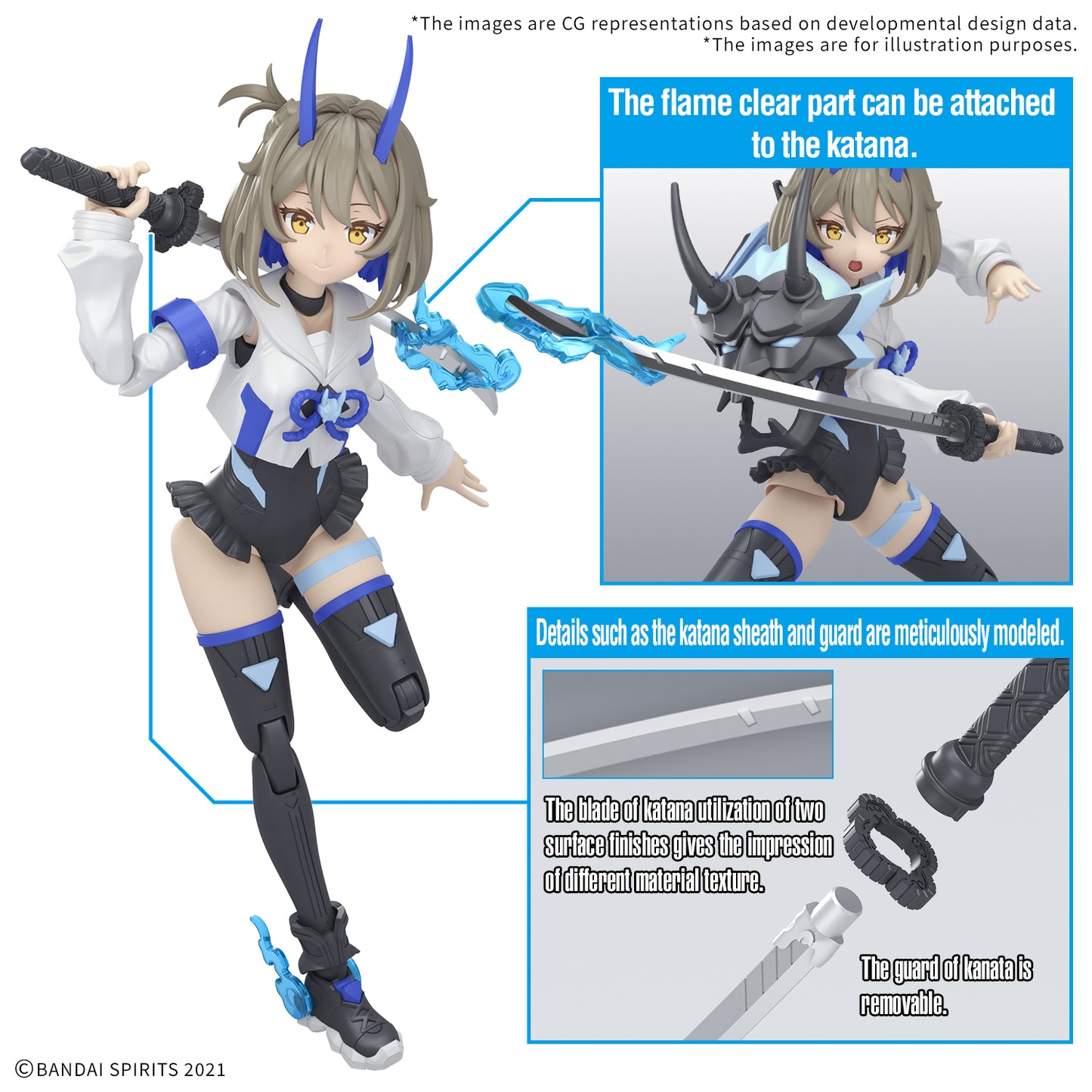 30 Minute Sisters SIS-N00 Sourei Color B Model Kit