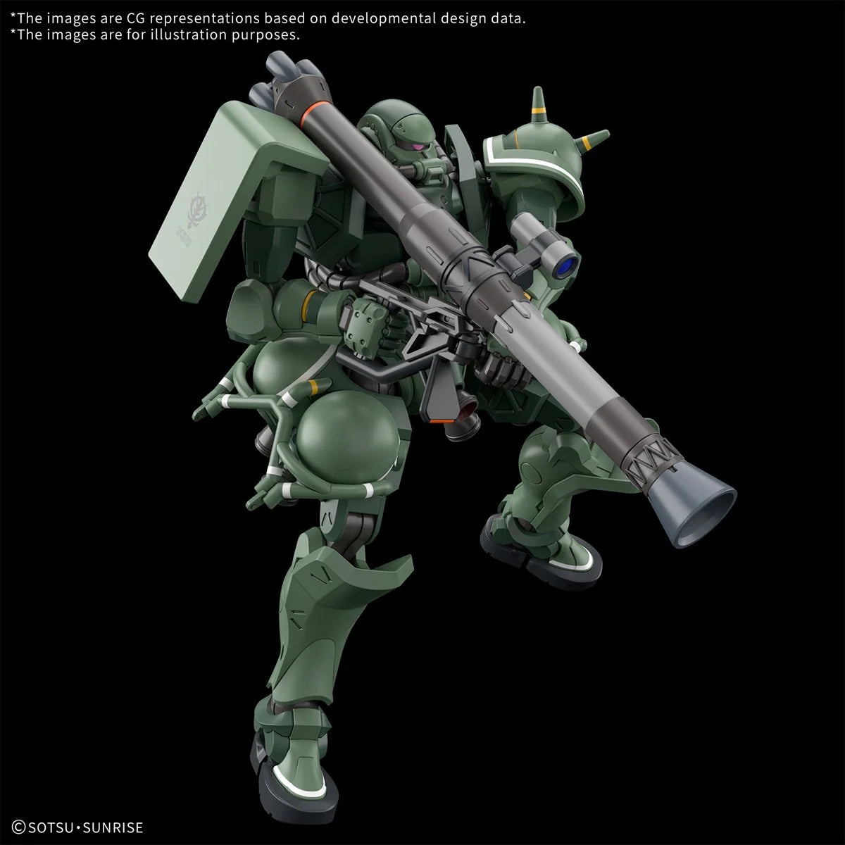 Mobile Suit Gundam GQuuuuuuX Zaku High Grade 1:144 Scale Model Kit