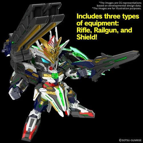 SD Gundam World Heroes Captain Qan[T] GF Model Kit