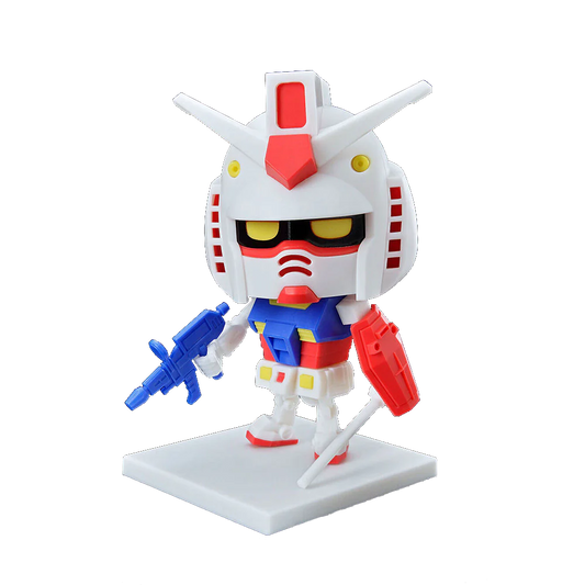 Mobile Suit Gundam Gunpla-kun DX Set with Runner Version Recreation Parts 1:1 Scale Model Kit