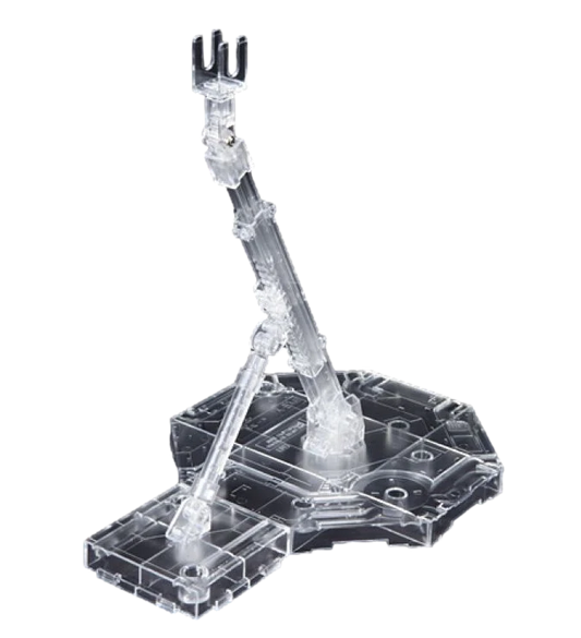 Action Base 1 Clear 1:100 Scale Gundam Model Kit Display Stand