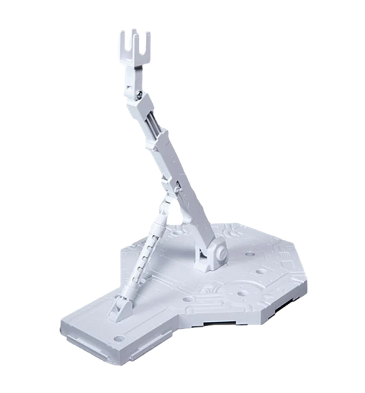 Action Base 1 White 1:100 Scale Gundam Model Kit Display Stand