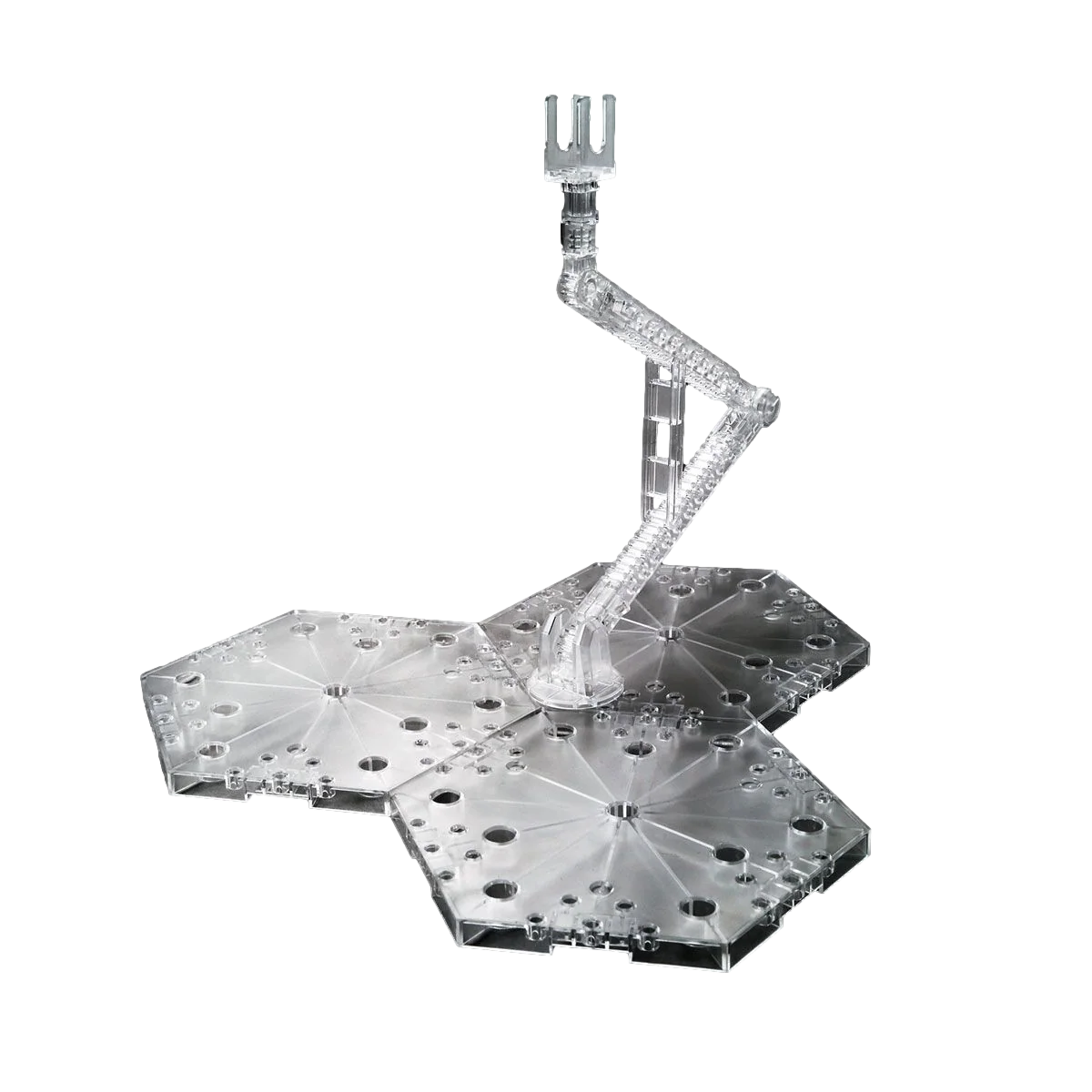 Action Base 4 Clear 1:100 Scale Gundam Model Kit Display Stand