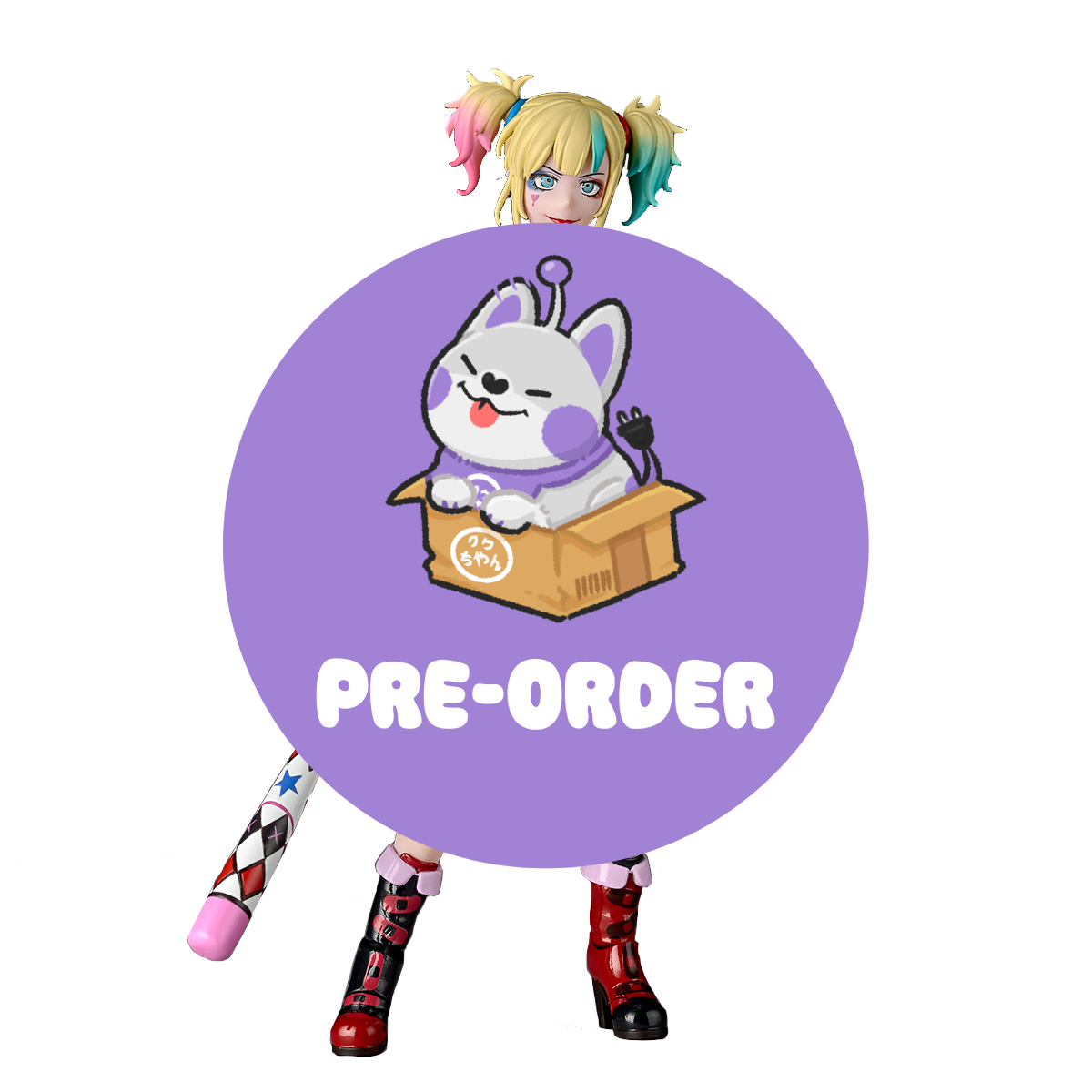 [PRE-ORDER] Suicide Squad Isekai - Harley Quinn - Revoltech Amazing Yamaguchi Action Figure