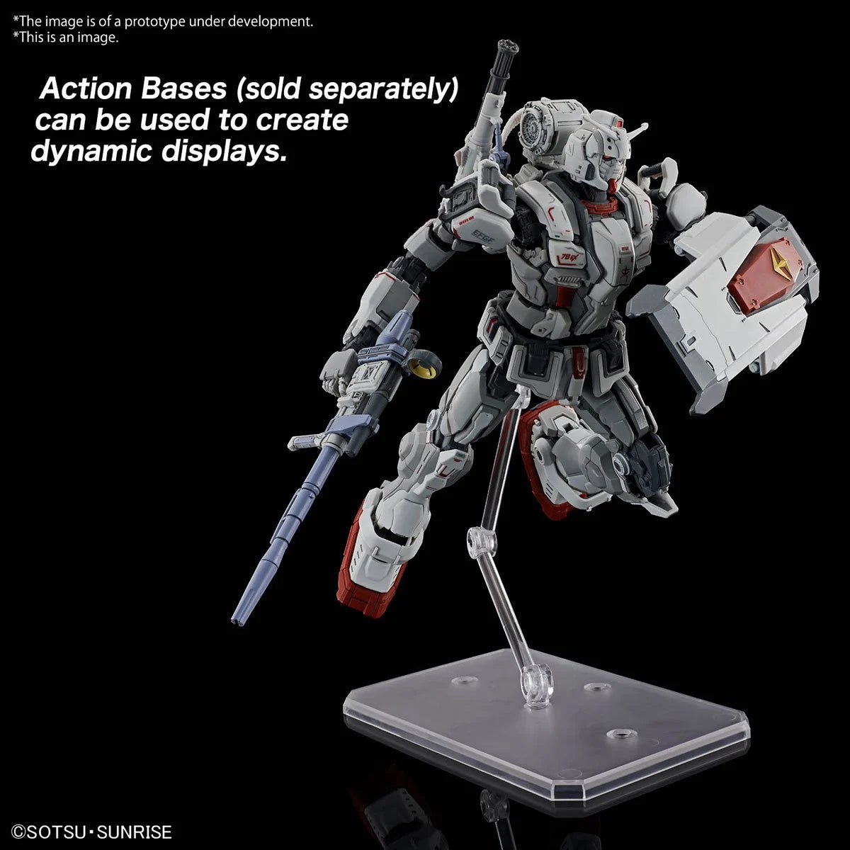[DAMAGED BOX A1] Gundam: Requiem for Vengeance Gundam EX High Grade 1:144 Scale Model Kit