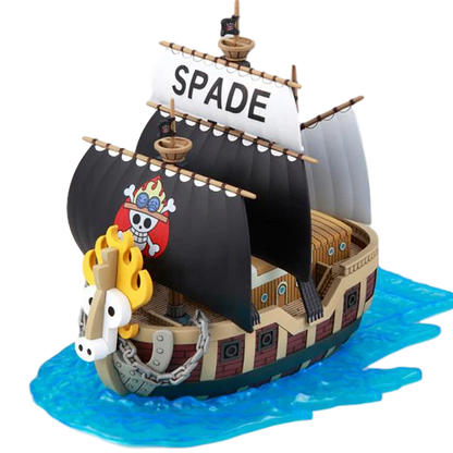 One Piece Spade Pirates Ship Model Kit