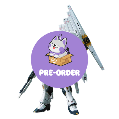 [PRE-ORDER] Mobile Suit Gundam Char's Counterattack Nu Gundam Real Grade 1:144 Scale Model Kit