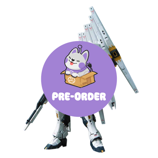 [PRE-ORDER] Mobile Suit Gundam Char's Counterattack Nu Gundam Real Grade 1:144 Scale Model Kit