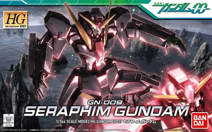 Mobile Suit Gundam 00 Seraphim Gundam High Grade 1:144 Scale Model Kit