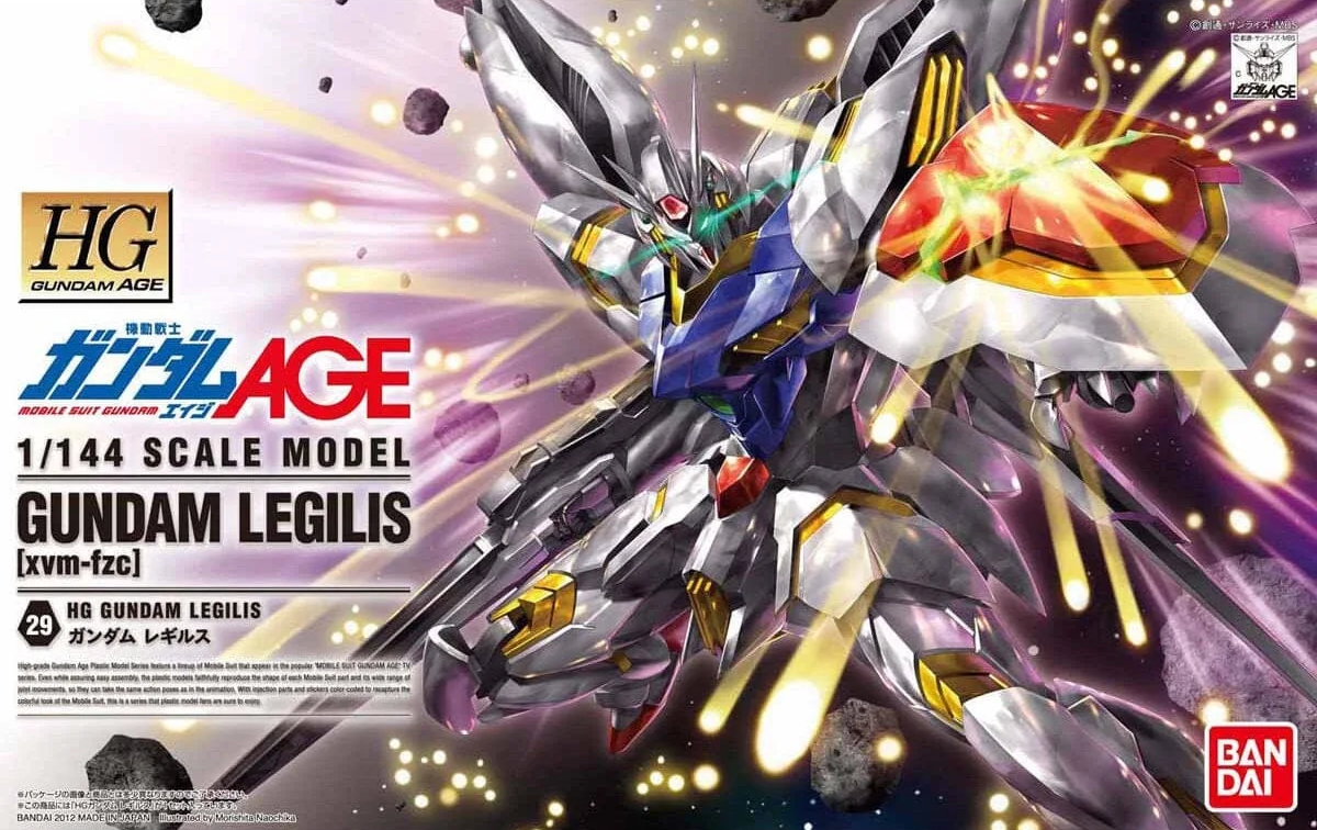 Mobile Suit Gundam AGE Gundam Legilis High Grade 1:144 Scale Model Kit