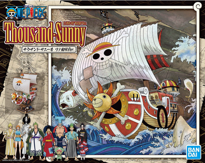 One Piece Thousand Sunny Land of Wano Version Sailing Ship Collection Model Kit