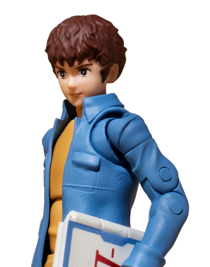 Mobile Suit Gundam Earth Federation Forces 01 Amuro Ray G.M.G. Action Figure