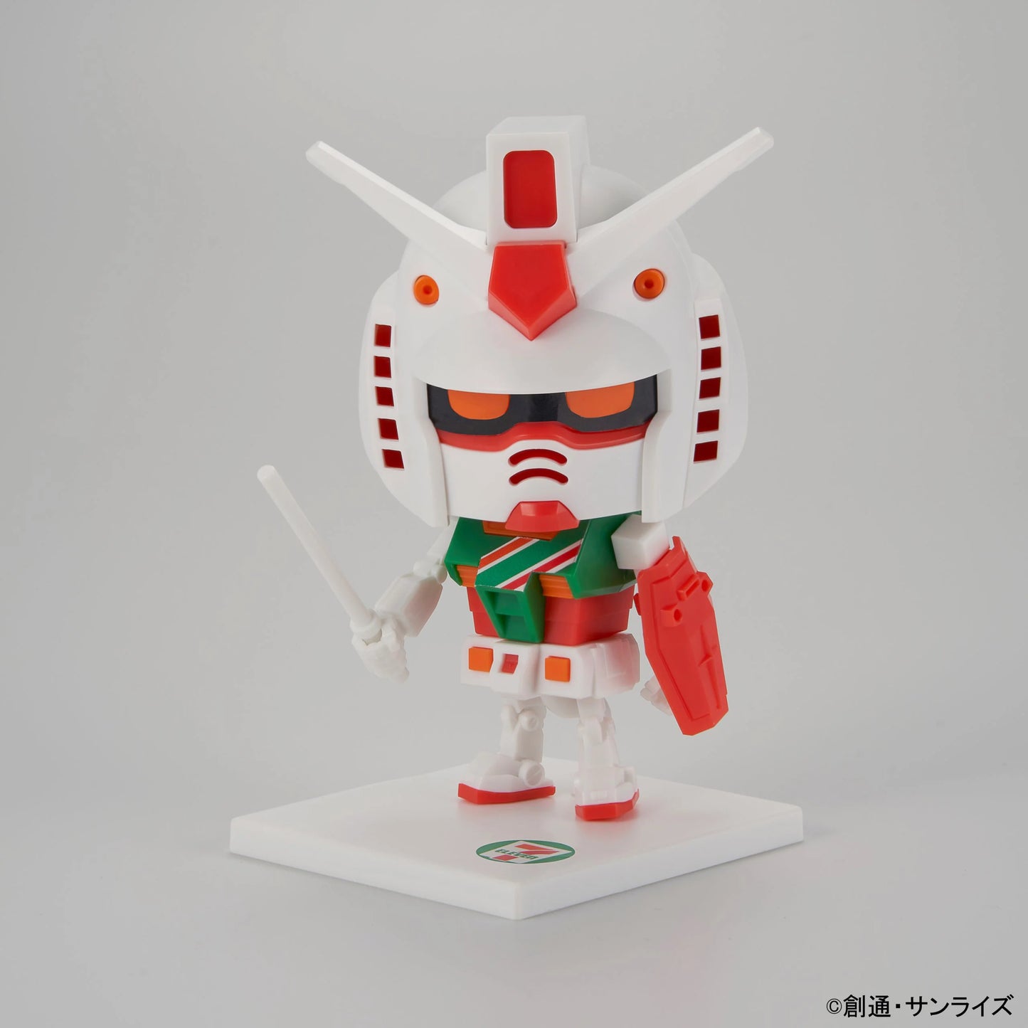 Mobile Suit Gundam Gunpla-kun 1:1 Scale Model Kit [7-Eleven Limited Color]