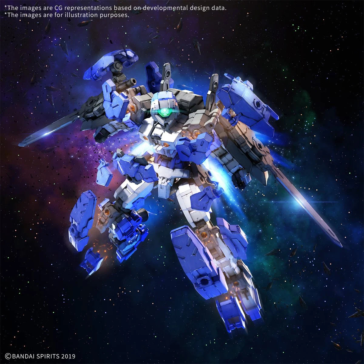 30 Minutes Missions eEXM-17FA Full Armor Alto 1:144 Scale Model Kit