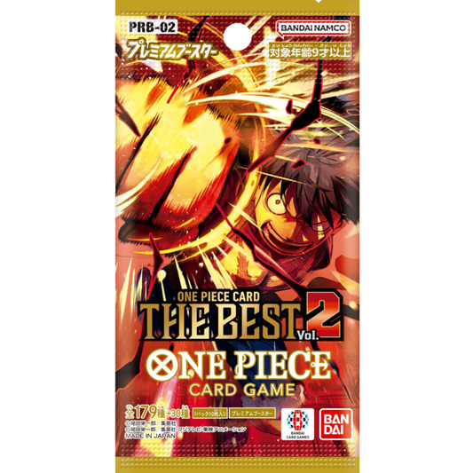 One Piece Trading Card Game: ONE PIECE CARD The Best Vol. 2 Booster Pack [PRB-02] (JPN)