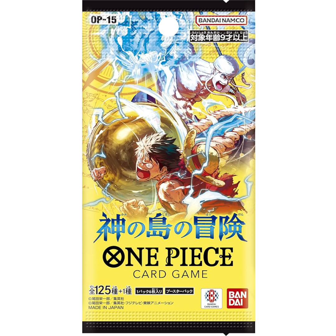 One Piece Trading Card Game: Adventure on Kami's Island Booster Pack [OP-15] (JPN)