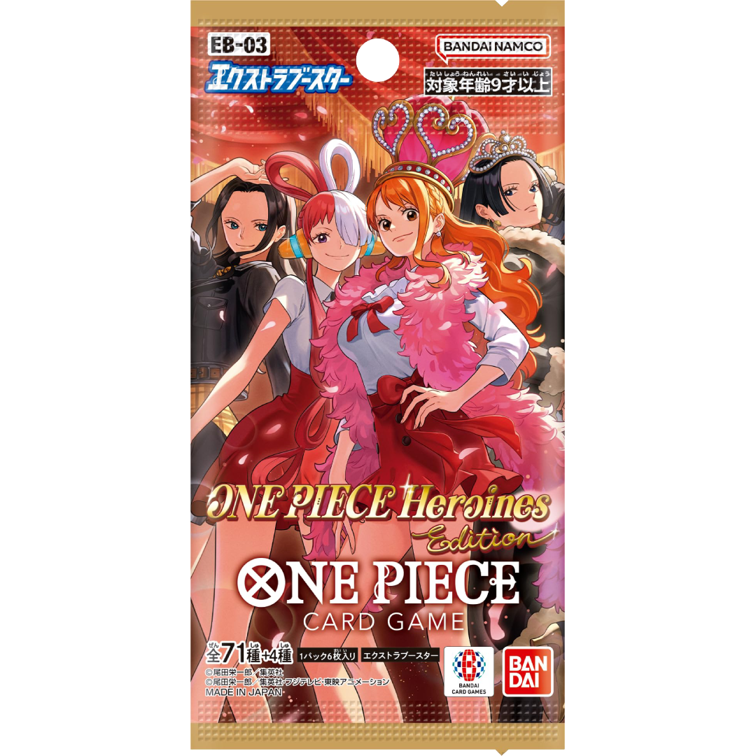 One Piece Trading Card Game: Heroines Edition Booster Pack [EB-03] (JPN)