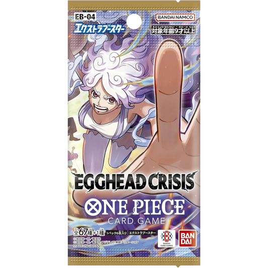 One Piece Trading Card Game: Egghead Crisis Booster Pack [EB-04] (JPN)