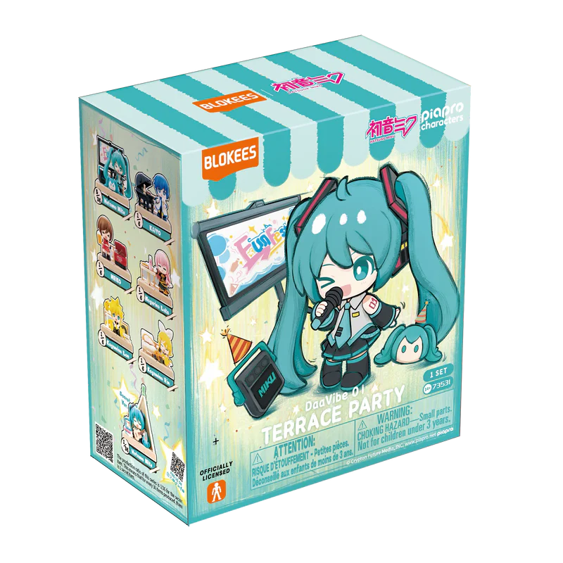 Hatsune Miku DaaVibe 01 Terrace Party Playset [1 FIGURE]