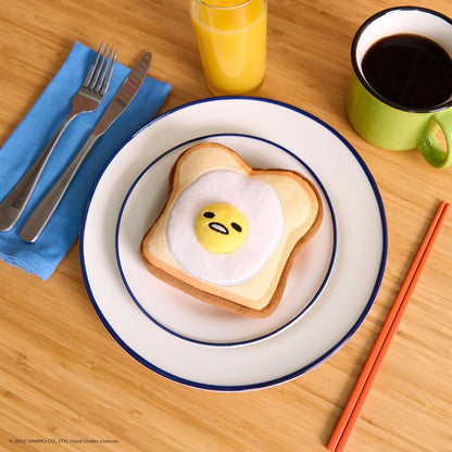 Sanrio Gudetama Egg Toast 5-Inch Plush