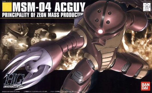 Mobile Suit Gundam MSM-04 Acguy High Grade 1:144 Scale Model Kit