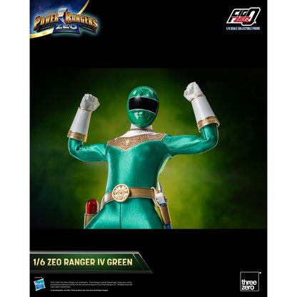 Power Rangers Zeo Green Zeo Ranger IV FigZero 1:6 Scale Action Figure