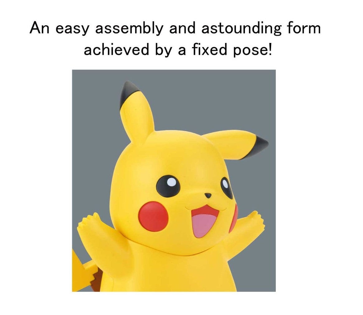 Pokemon Pikachu Quick Model Kit