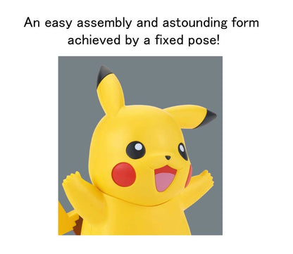 Pokemon Pikachu Quick Model Kit