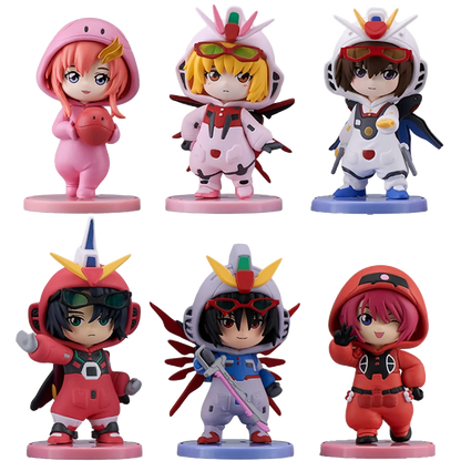 [PRE-ORDER] Gundam SEED Pajamars BNFigure Q Mini-Figure [Case of 6]