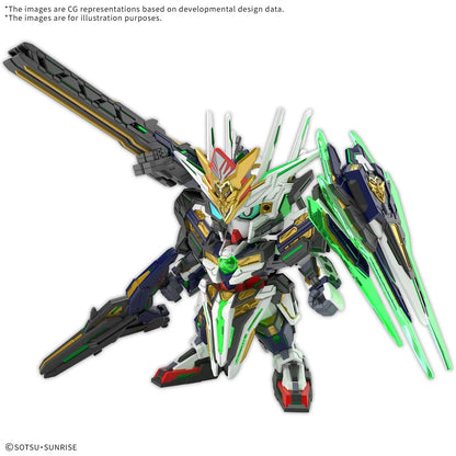SD Gundam World Heroes Captain Qan[T] GF Model Kit